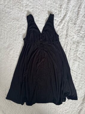 Hula Honey Black V-Neck Women’s Swim Coverup